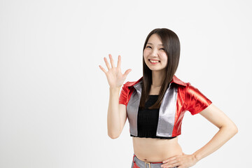 Fototapeta premium 日本人のレースクイーン