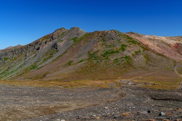 大雪山登山 旭岳〜裾合平１周コース　紅葉の日本百名山　北海道の絶景