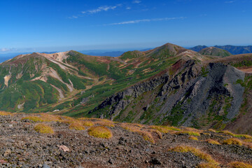 大雪山登山 旭岳〜裾合平１周コース　紅葉の日本百名山　北海道の絶景