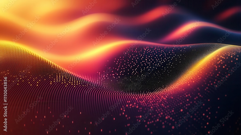 Poster gradient lines forming a mesmerizing background, gradient line patterns, modern and dynamic design e