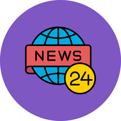 24 Hours Icon