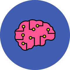 AI Brain Icon