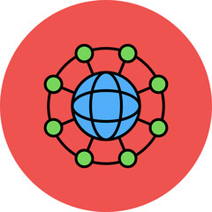 Global Network Icon