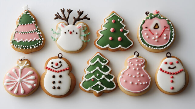 christmas cookies tree decorations