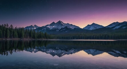 Obraz premium Nature beauty ,beautiful landscape scenery ai gen