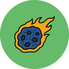 Meteorite Icon