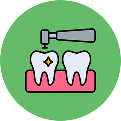 Dental Cleaning Icon