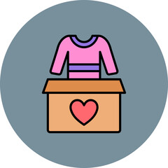 Clothes Donation Icon