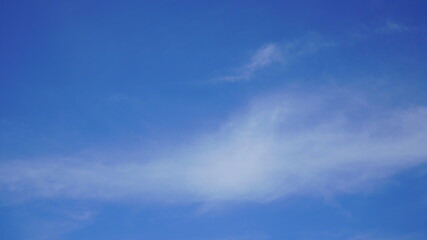 blue sky with clouds