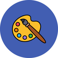 Color Palette Icon