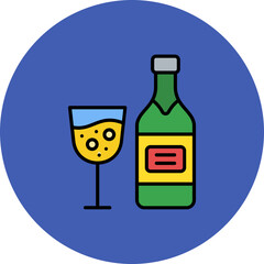 Champagne Icon