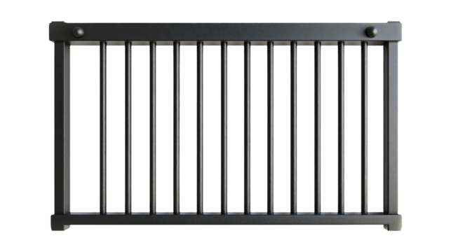 render of simple prison bars flat from to gigapixel high fidelity