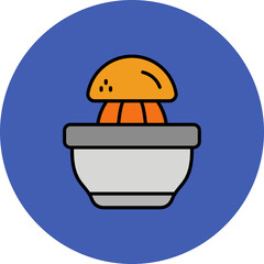 Orange squeezer Icon