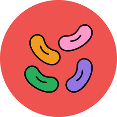 Jelly beans Icon