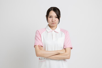 日本人の介護士