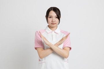 日本人の介護士