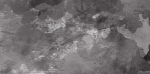 Abstract Concrete wall white color for background. Watercolor white and light gray texture Monochrome texture with white and gray color. Old grunge textures with scratches and cracks.