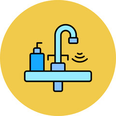 Fototapeta premium Smart Sink Icon