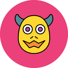 Monster Face Icon