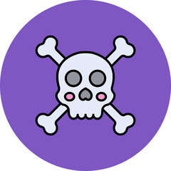 Cute Skull Icon