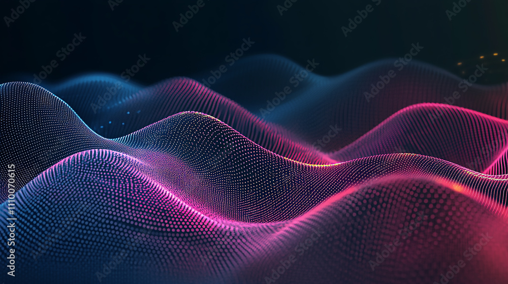 Poster graphical lines and shapes can define dynamics and motion abstract light background
