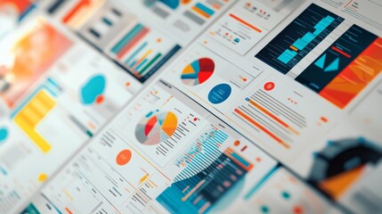 Engaging Infographics with Vibrant Colors and Design