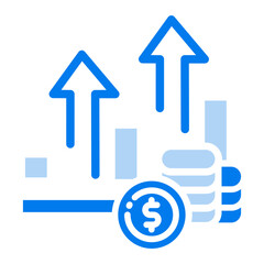 Obraz premium Inflation Icon