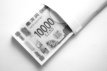 封筒に入った壱万円紙幣	