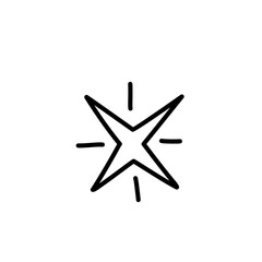 Star line doodle