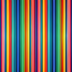 Bold, colorful stripes in vibrant hues, creating a dynamic and energetic