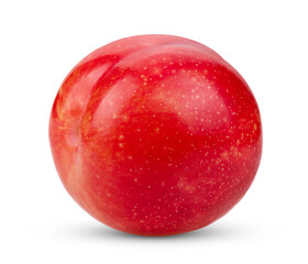 cherry plums isolated on transparent png
