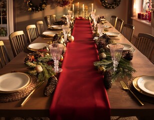 Red and Gold Christmas Elegance