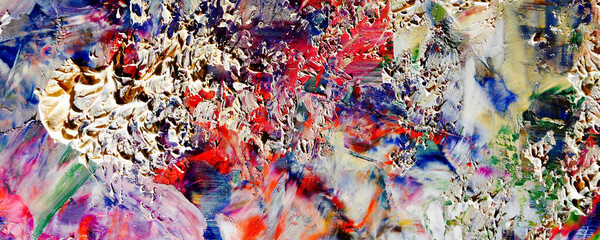 Abstract art background . Hand painting artwork on canvas 