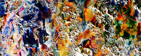 Abstract art background . Hand painting artwork on canvas 