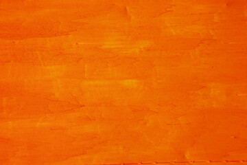 The surface is made of old shabby paint.