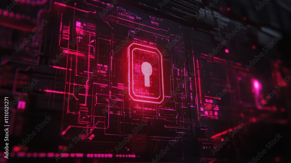 Poster enhance your cybersecurity with robust digital protection, safeguarding your computer and sensitive 