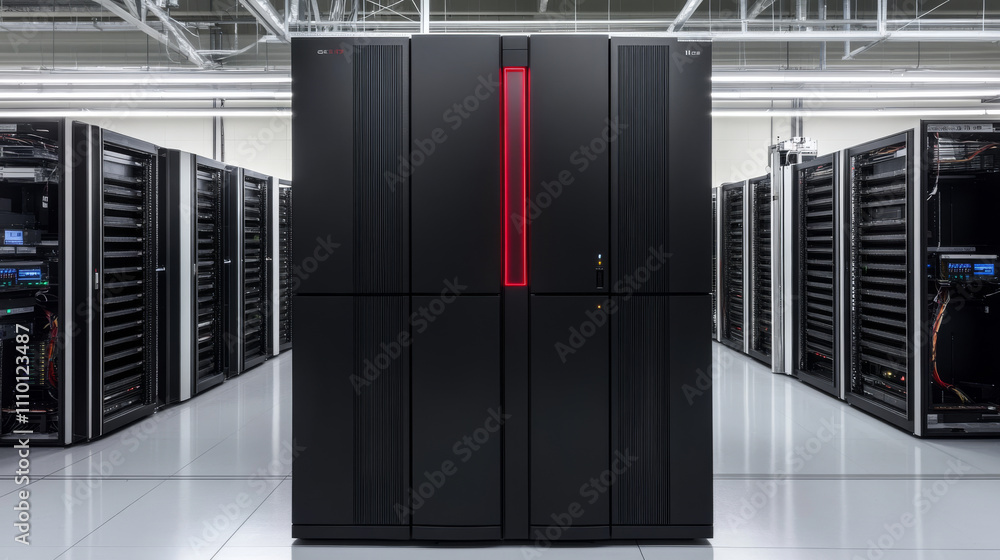 Poster data server rack for storage center vector icon. cloud technology network and computer hardware equi