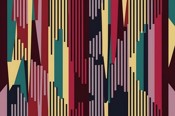 Vertical lines stripe background. Vector stripes pattern seamless fabric texture. Geometric striped line abstract design for textile print, wrapping paper, gift card, wallpaper.