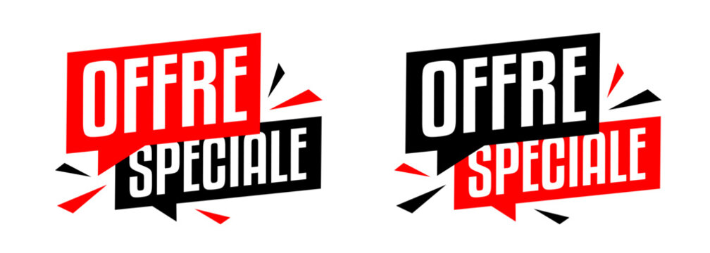 Offre sp&eacute;ciale