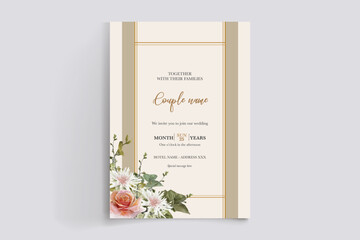 floral bridal shower invitation templates