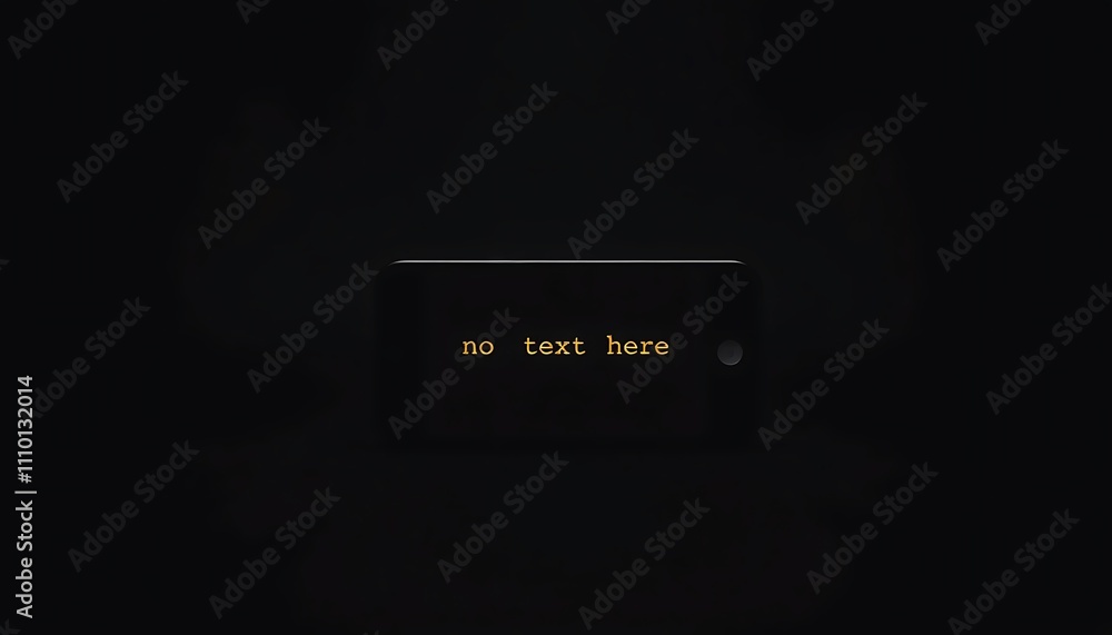 Poster dark smartphone screen displaying no text black background