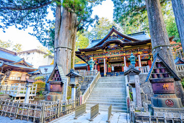 秋の三峯神社　埼玉県秩父市　Mitsumine Shrine in autumn. Saitama Pref, Chichibu City.
