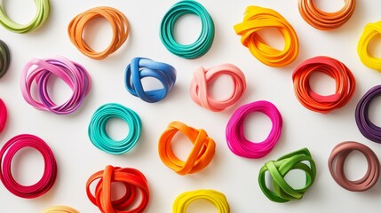 A solar panel field with a beautiful sunset in the background