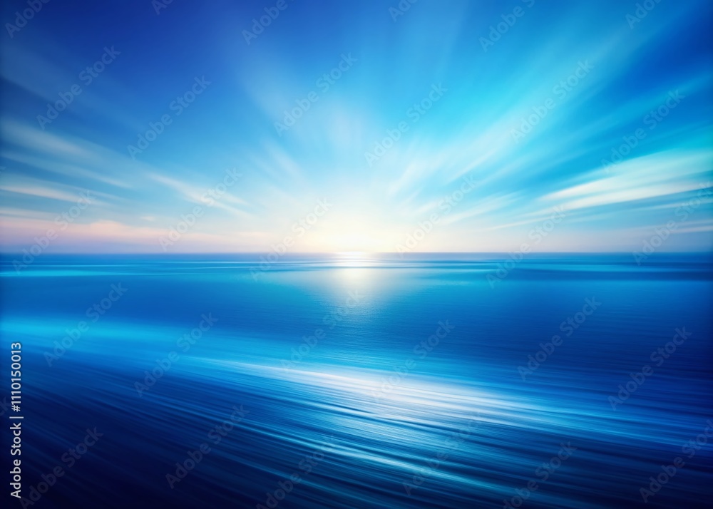 Poster abstract blue gradient background with subtle blurring and rich color tones for creative digital pro