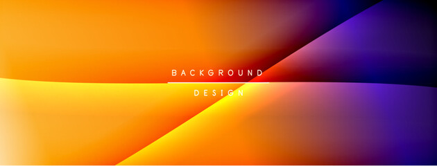 Bright rainbow style color gradient with curve round shape line background. Vector Illustration For Wallpaper, Banner, Illustration, landing page