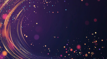 Obraz premium New Year Banner 2025 blue