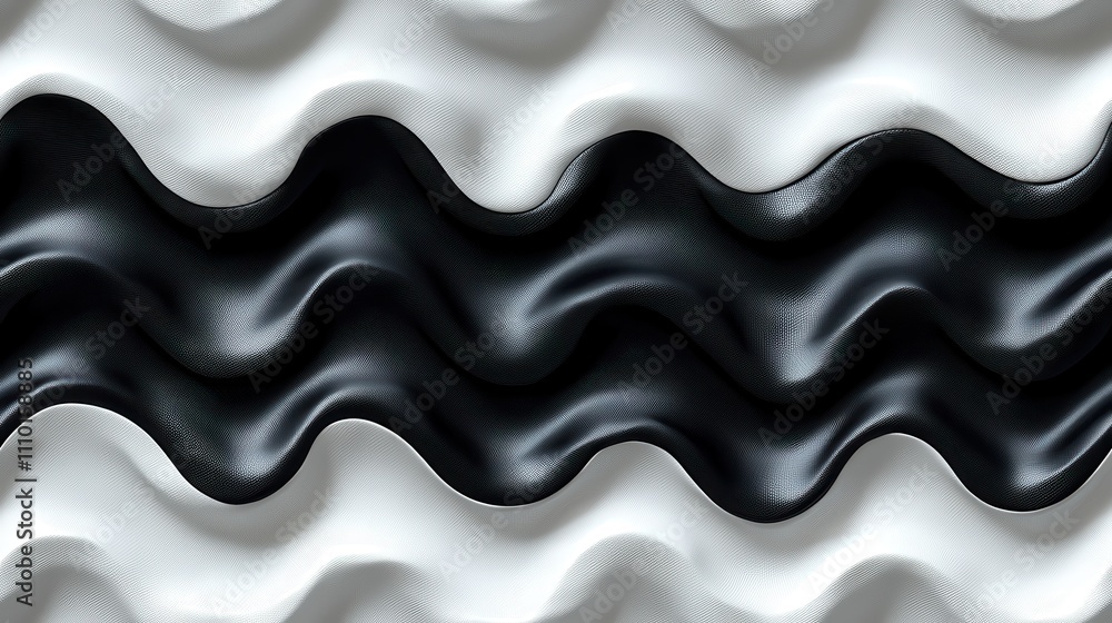Poster dynamic textures in black and white abstract art close-up modern creative design concepts for impact