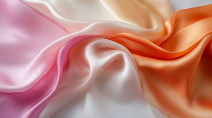 Obraz premium A white fabric with a pattern of lines and swirls