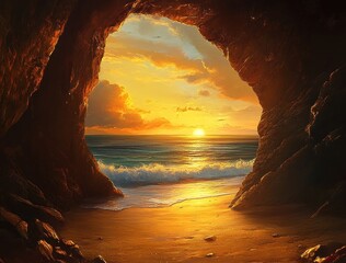 Sunset Cave Beach