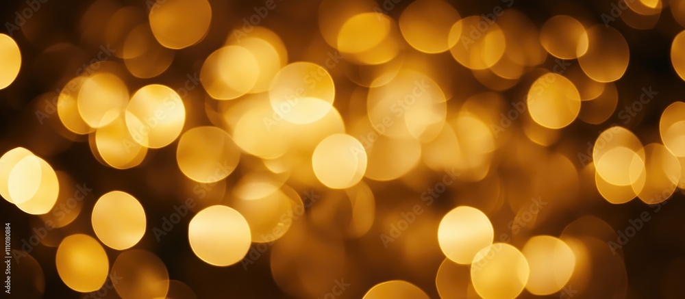 Poster christmas tree lights with vibrant bokeh effect creating a warm festive atmosphere and joyful celebr